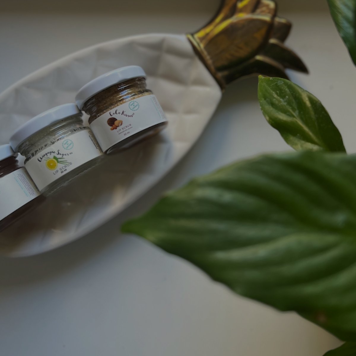 All natural lip scrubs by Scrub Inspired designed to exfoliate lips, removing dry skin and healing chapped skin.